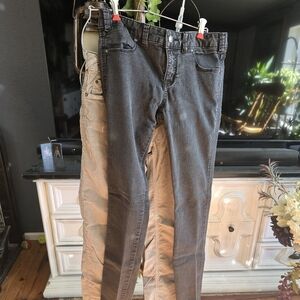 2 Pairs Of Free People Corduroy Pants, Size 27